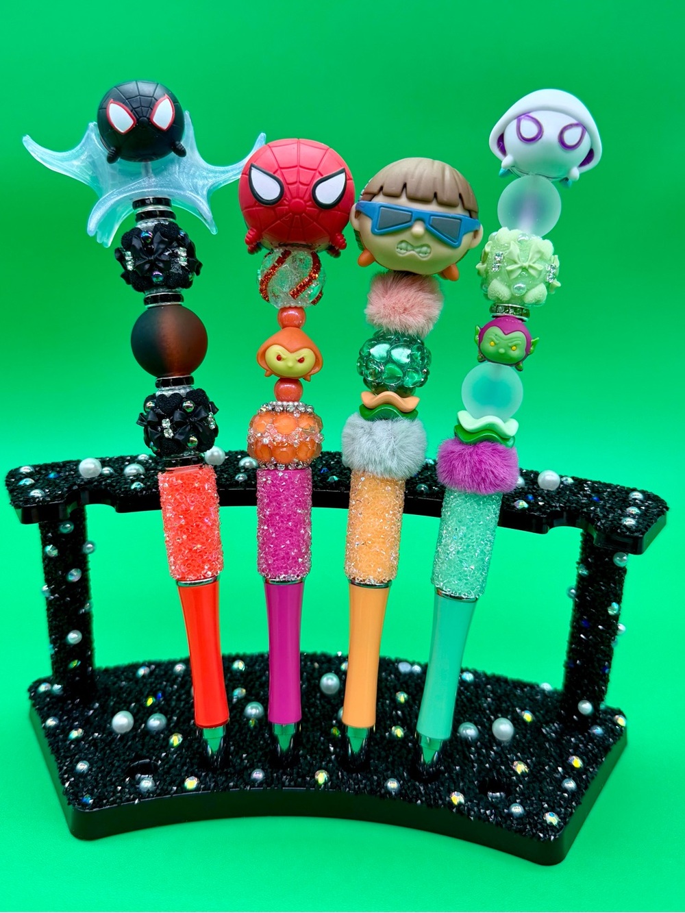 Spiderman spider verse Decorative Character Pens - Assorted Bright Colors